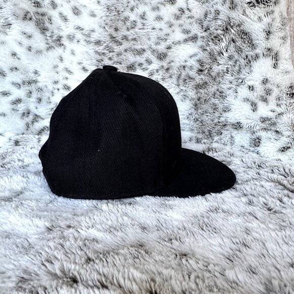 Littlest Prince Bossman Toddler Snapback Hat Black Flat Bill Cap Size Small - Picture 5 of 10
